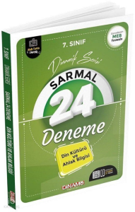 2022 7. Sınıf Din Kültürü ve Ahlak Bilgisi Sarmal 24 Deneme Dinamo Yayınları