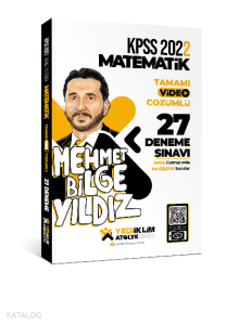 2022 KPSS Matematik Tamamı Video Çözümlü 27 Deneme Sınavı