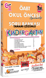 2022 ÖABT Okul Öncesi Öğretmenliği Kindergarten Tamamı Çözümlü Soru Bankası