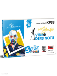 2023 KPSS 5Yüz Matematik Video Ders Notları