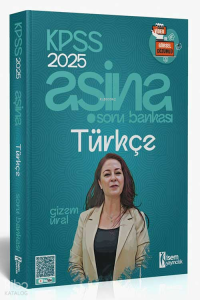 2025 İsem KPSS Aşina Türkçe Soru Bankası