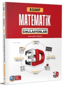 3D Yayınlar 8. Sınıf Simülasyon Matematik