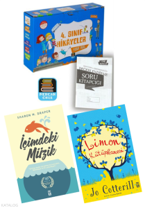 4. Sınıf Hikayeler Okuma Seti 10 Kitap - İçimdeki Müzik - Limon Kütüphanesi (13 Kitap Set)