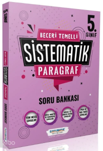5.Sınıf Beceri Temelli Sistematik Paragraf Soru Bankası Sistematik Yayınları