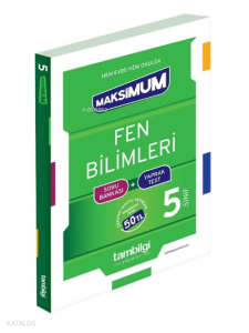 5. Sınıf Fen Bilimleri Soru Bankası + Yaprak Test Tambilgi Yayınları