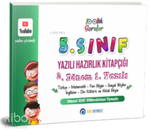 5 Sınıf Yazılı Hazırlık Kitapçığı 2 Dönem 1 Yazılı;Çek Kopart