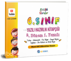 6 Sınıf Yazılı Hazırlık Kitapçığı 2 Dönem 1 Yazılı;Çek Kopart
