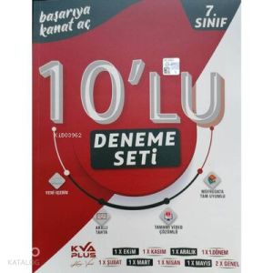 7. Sınıf 10 lu Deneme Seti