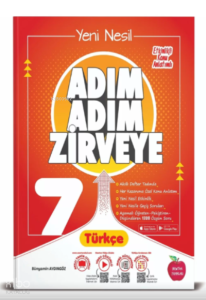 7. Sınıf Türkçe Adım Adım Zirveye Soru Bankası