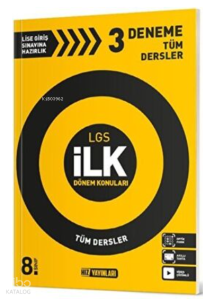 8. Sınıf 3 Lü İlk Dönem Deneme