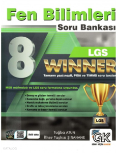 8. Sınıf Fen Bilimleri Winner Soru Bankası Gür Yayınları