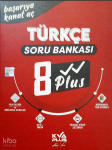 8.Sınıf LGS Türkçe Soru Bankası Kırmızı Seri