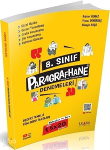 8. Sınıf Paragrafhane Denemeleri Lodos Yayınları