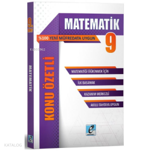 9. Sınıf Matematik Konu Özetli Soru Bankası