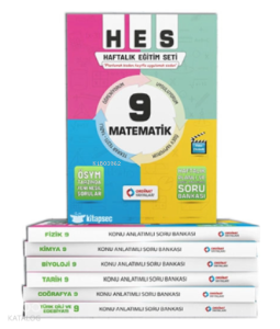 9. Sınıf Matematik Set ( Hes Serisi )