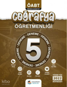 Akademi Denizi ÖABT Coğrafya Öğretmenliği 5'li Deneme