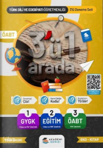 Akademi Denizi  ÖABT Türk Dili ve Edebiyatı Öğretmenliği 3lü Deneme