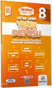 Alan Yayınları 8. Sınıf Tüm Dersler Ortak Sınav 1. Dönem 1. Deneme