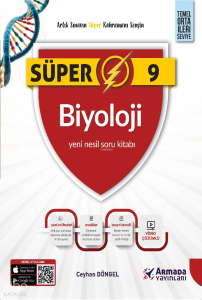 Armada 9.Sınıf Süper Biyoloji Yeni Nesil Soru Kitabı