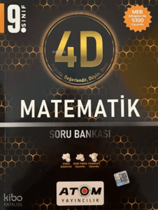 Atom Yayınları 9. Sınıf Matematik Soru Bankası