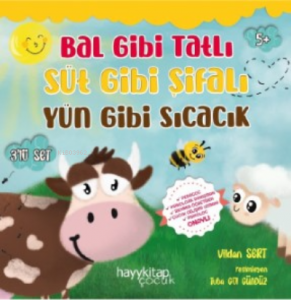 Bal Gibi Tatlı Süt Gibi Şifalı Yün Gibi Sıcacık, 3’lü Set