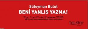 Beni Yanlış Yazma !