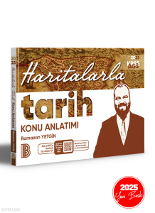 Benim Hocam Yayınları 2022 KPSS 3D Haritalarla Tarih Konu Anlatımı