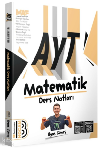 Benim Hocam Yayınları 2024 AYT Matematik Ders Notları