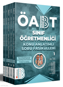 Benim Hocam Yayınları 2024 ÖABT Sınıf Öğretmenliği Konu Anlatımlı Soru Fasikülleri; 1-2-3-4-5-6-7