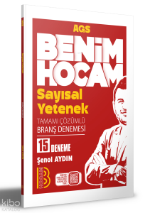 Benim Hocam Yayınları 2026 AGS Sayısal Yetenek Tamamı Çözümlü 15 Branş Denemesi