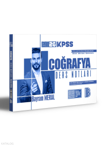 Benim Hocam Yayınları 2026 KPSS Coğrafya Ders Notları