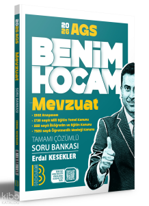 Benim Hocam Yayınları AGS Mevzuat Tamamı Çözümlü Soru Bankası