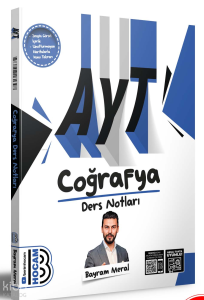 Benim Hocam Yayınları AYT Coğrafya Ders Notları