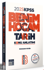 Benim Hocam Yayınları KPSS Tarih Konu Anlatımı Benim Hocam Yayınları