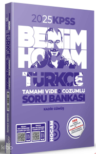 Benim Hocam Yayınları KPSS Türkçe Tamamı Video Çözümlü Soru Bankası