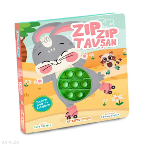 Benim Pop-İt Kitabım - Zıp Zıp Tavşan (Tak-Çıkar)