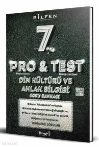 Bilfen Yayınları 7. Sınıf Din Kültürü ve Ahlak Bilgisi Protest Soru Bankası