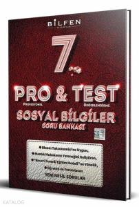 Bilfen Yayınları 7. Sınıf Sosyal Bilgiler ProTest Soru Bankası Bilfen 