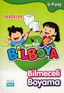 Bilmeceli Boyama  Sebzeler (5-6) Yaş.