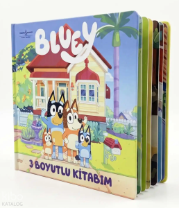 Bluey - 3 Boyutlu Kitabım (Ciltli)