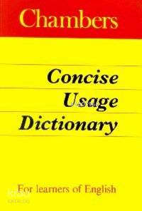 Chambers Concise Usage Dictionary
