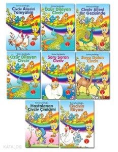 Civciv Ailesi Seti - 8 Kitap Takım