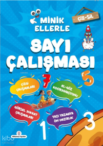 Çiz - Sil Minik Ellerle Sayı Çalışması