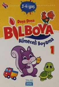 Doya Doya Bil Boya Bilmeceli Boyama 1 3-4 Yaş