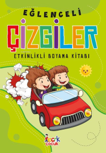 Eğlenceli Çizgiler(Etkinlikli Boyama Kitabı)
