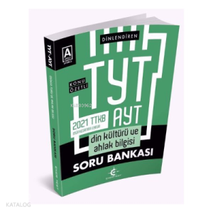 Eker Test TYT AYT Din Kültürü ve Ahlak Bilgisi Soru Bankası