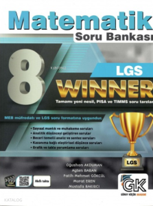 Gür 8. Sınıf Matematik Winner Soru Bankası