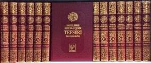 Hadislerle Kur'an-ı Kerîm Tefsîri; (büyük boy 16 cilt, şamua kâğıt, bez ciltli)