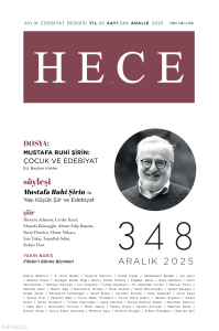Hece Dergisi Sayı: 348 (Aralık 2025)