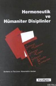 Hermeneutik ve Hümaniter Disiplinler